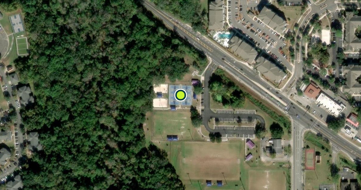 Satellite view of Abby Wambach Park