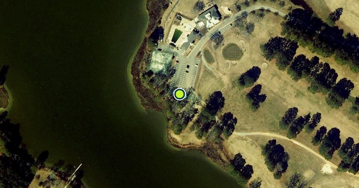 Satellite view of Accomack County Pickleball Courts