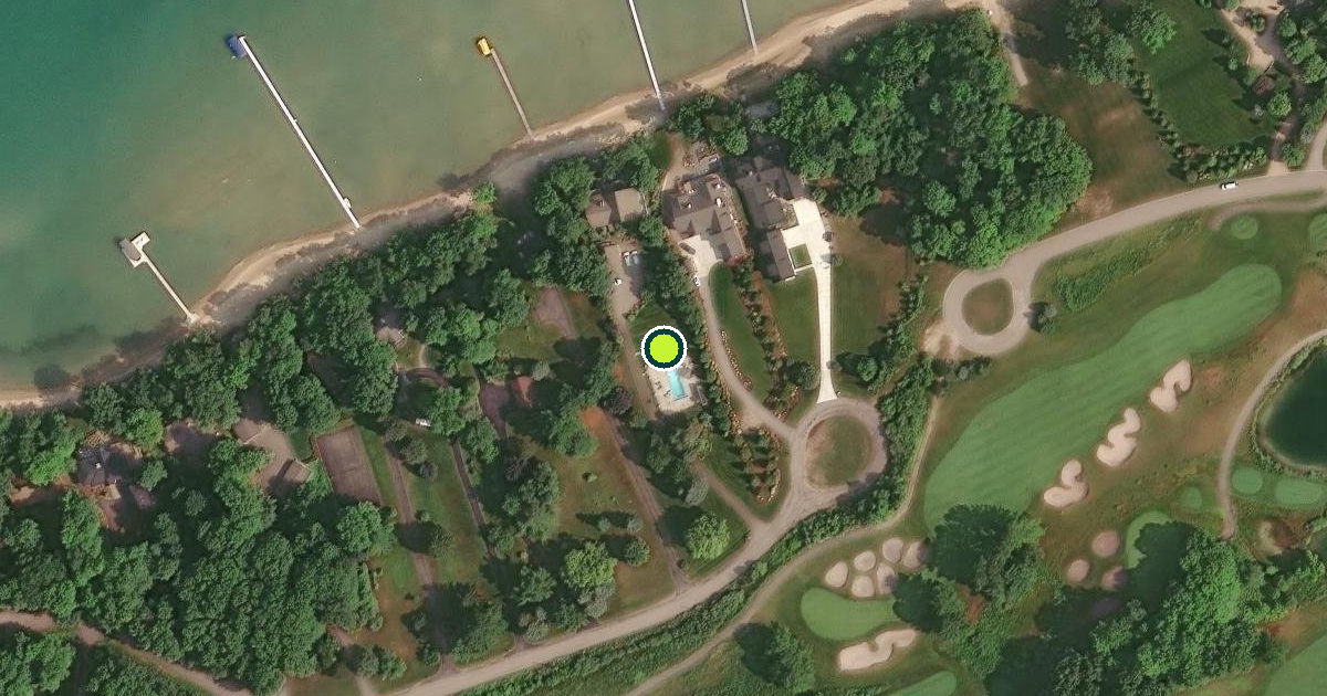 Satellite view of Acme Township Pickleball Courts