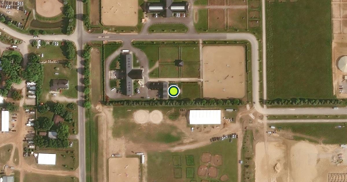 Satellite view of Acme Township Pickleball Courts