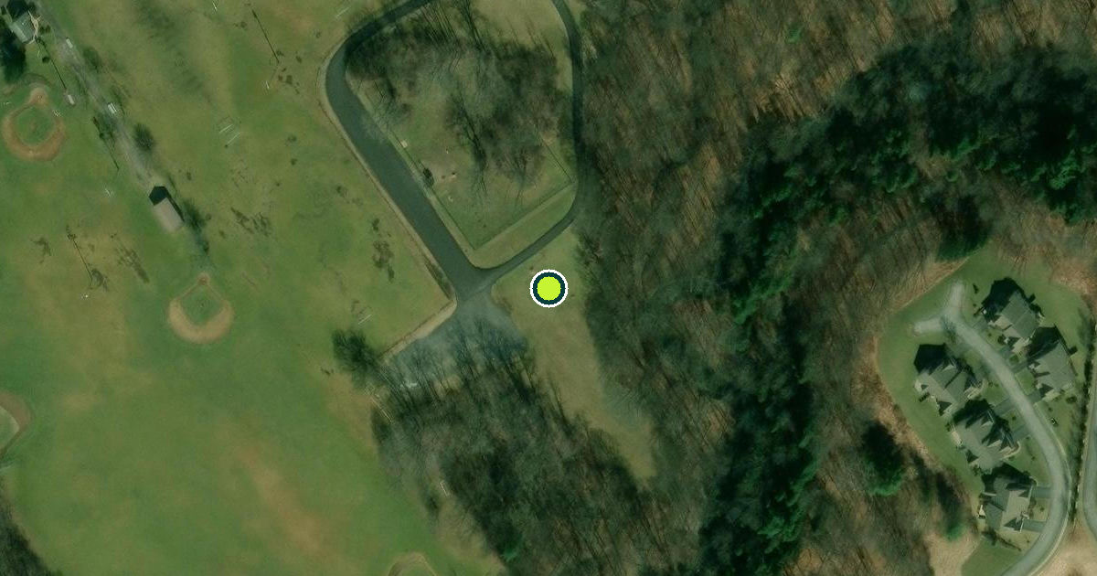 Satellite view of Albany County Pickleball Courts