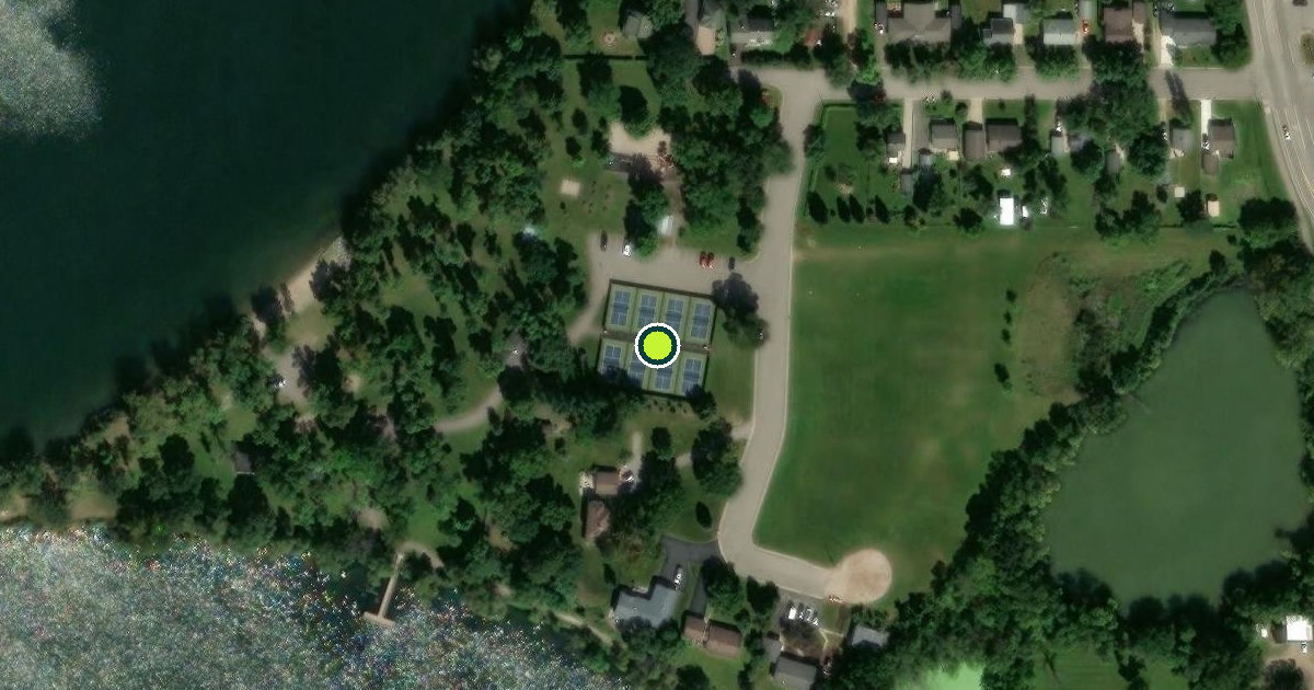 Satellite view of Alexandria Pickleball Courts
