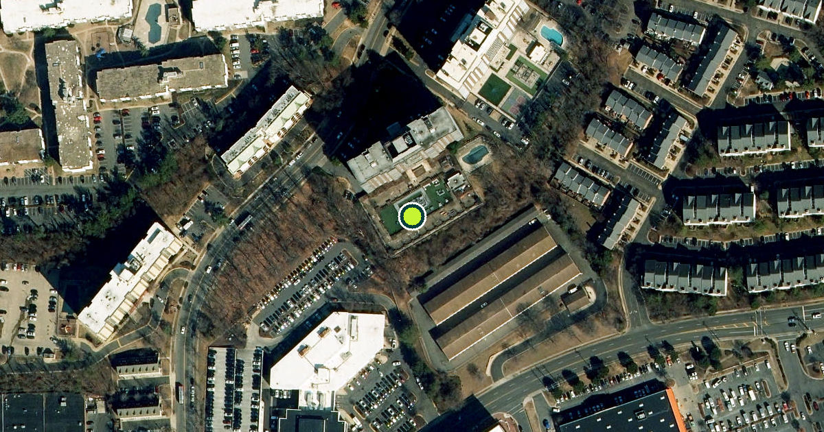 Satellite view of Alexandria Pickleball Courts