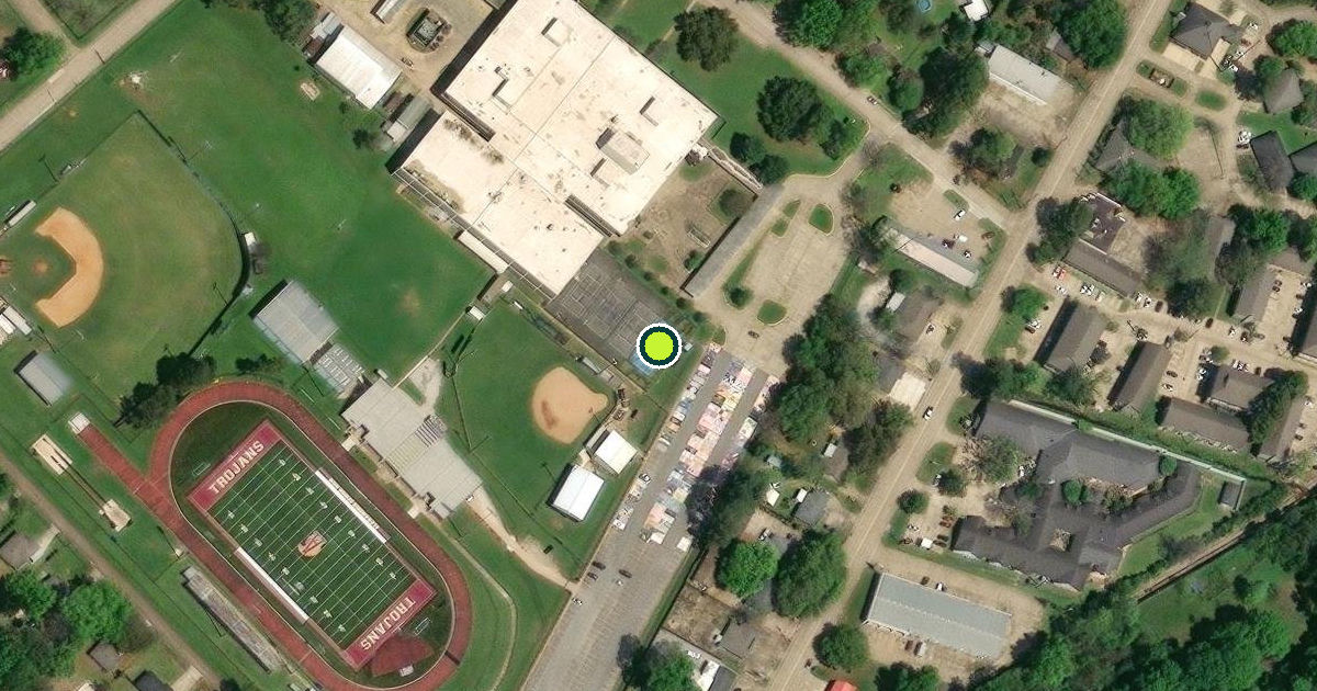 Satellite view of Alexandria Pickleball Courts