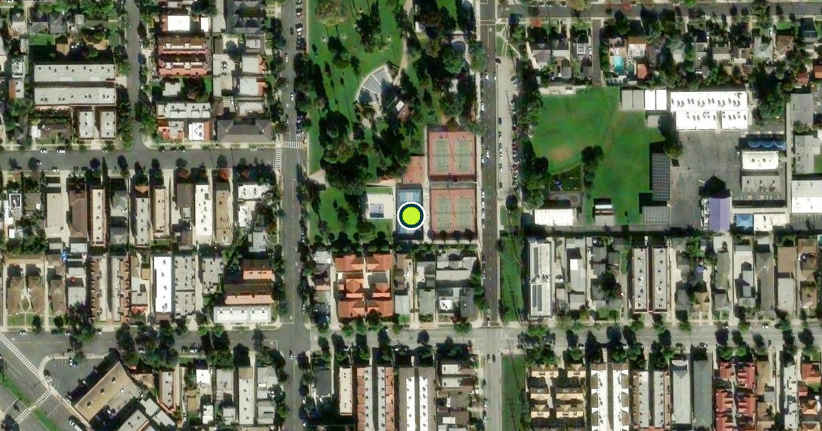 Satellite view of Alhambra Pickleball Courts