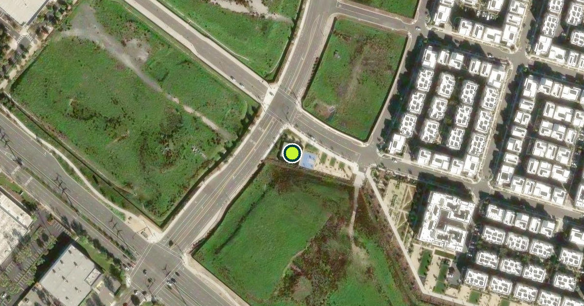 Satellite view of Alley Grove Promenade Pickleball Courts