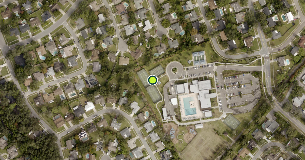 Satellite view of Altamonte Springs Pickleball Courts