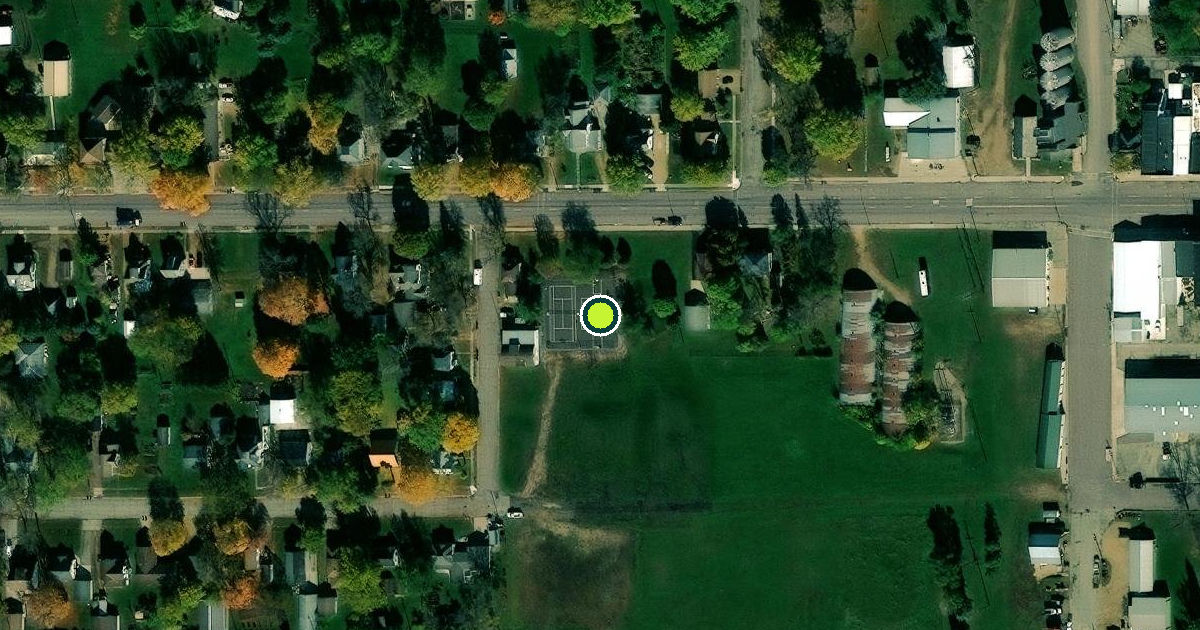 Satellite view of Amboy Pickleball Courts