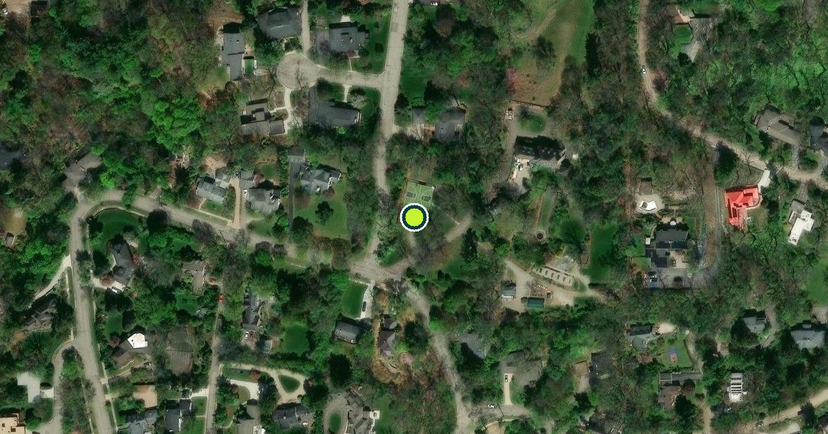Satellite view of Ann Arbor Pickleball Courts