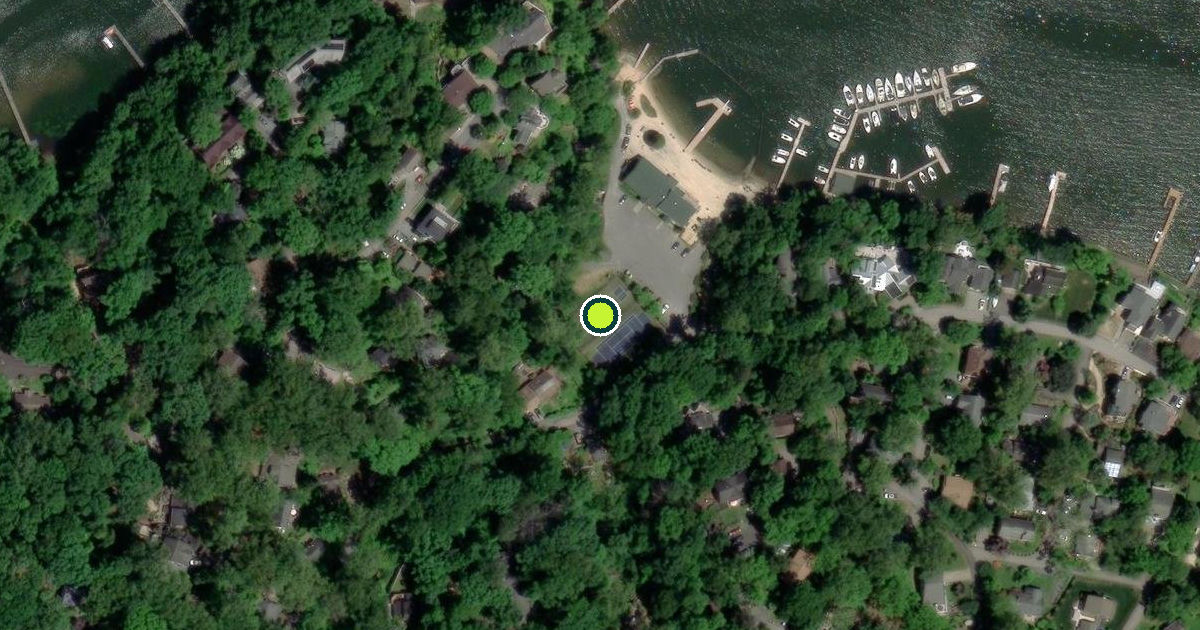 Satellite view of Anne Arundel County Pickleball Courts