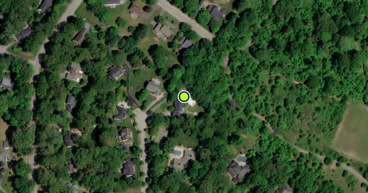 Satellite view of Anne Arundel County Pickleball Courts