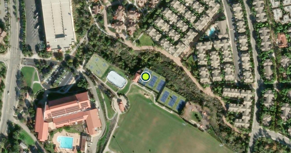 Satellite view of Anteater Recreation Center Pickleball Courts