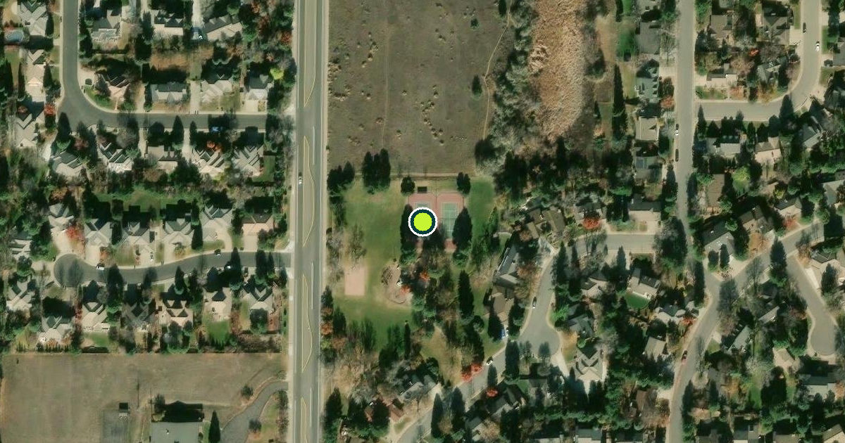 Satellite view of Arapahoe County Pickleball Courts