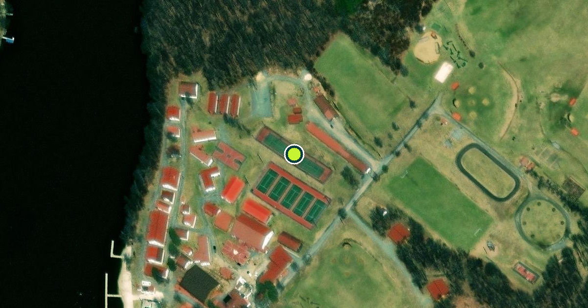 Satellite view of Ararat Township Pickleball Courts