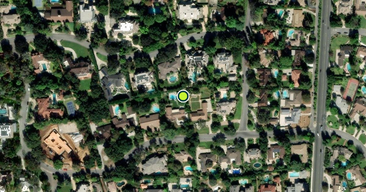 Satellite view of Arcadia Pickleball Courts