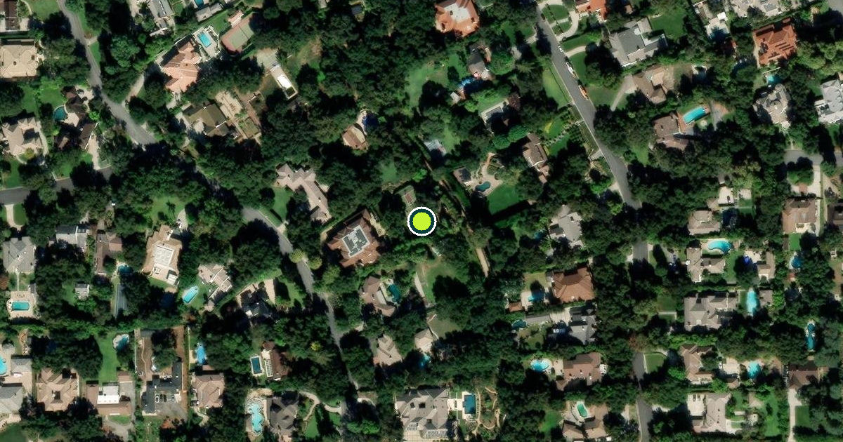 Satellite view of Arcadia Pickleball Courts