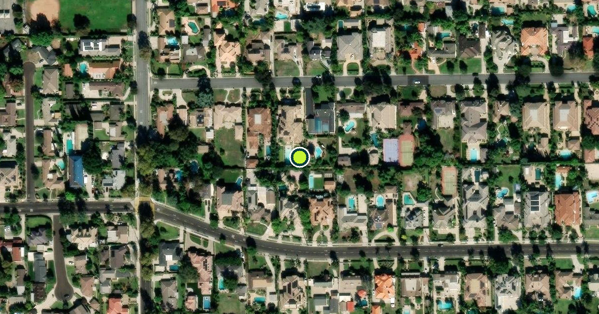 Satellite view of Arcadia Pickleball Courts