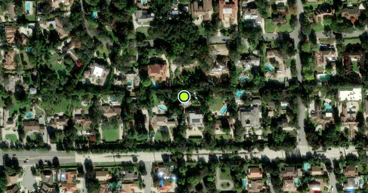 Satellite view of Arcadia Pickleball Courts