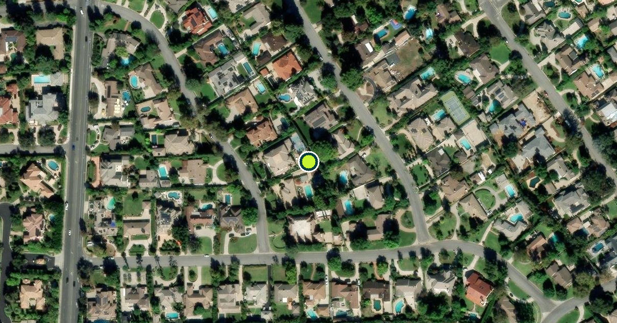 Satellite view of Arcadia Pickleball Courts