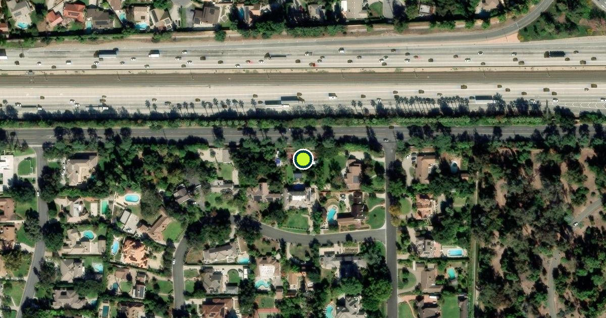 Satellite view of Arcadia Pickleball Courts