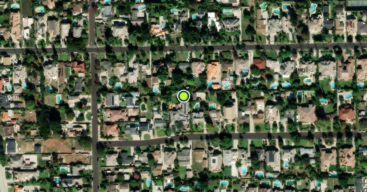 Satellite view of Arcadia Pickleball Courts