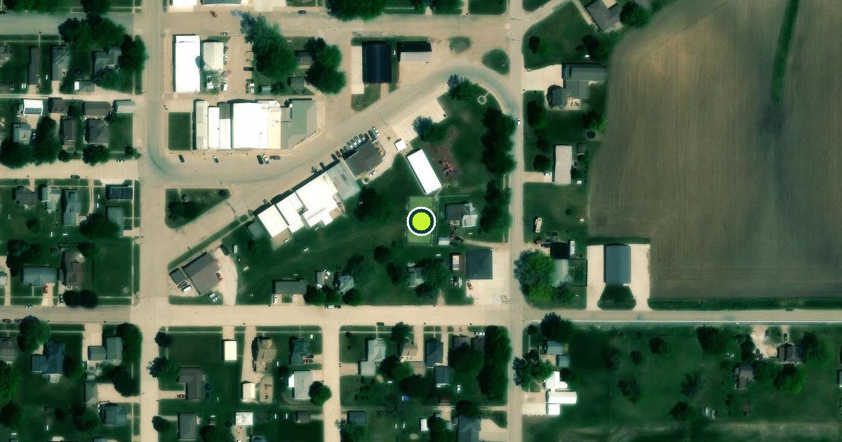 Satellite view of Arcadia Pickleball Courts