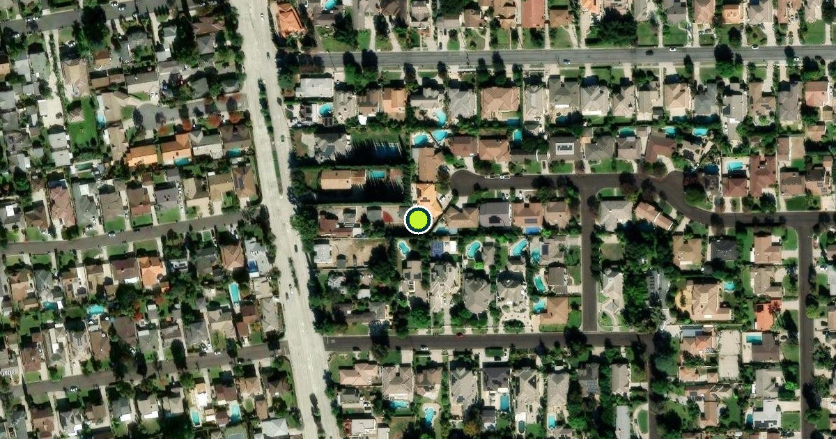 Satellite view of Arcadia Pickleball Courts