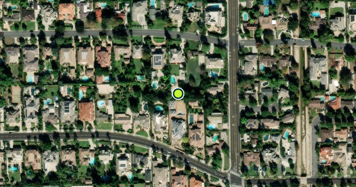 Satellite view of Arcadia Pickleball Courts