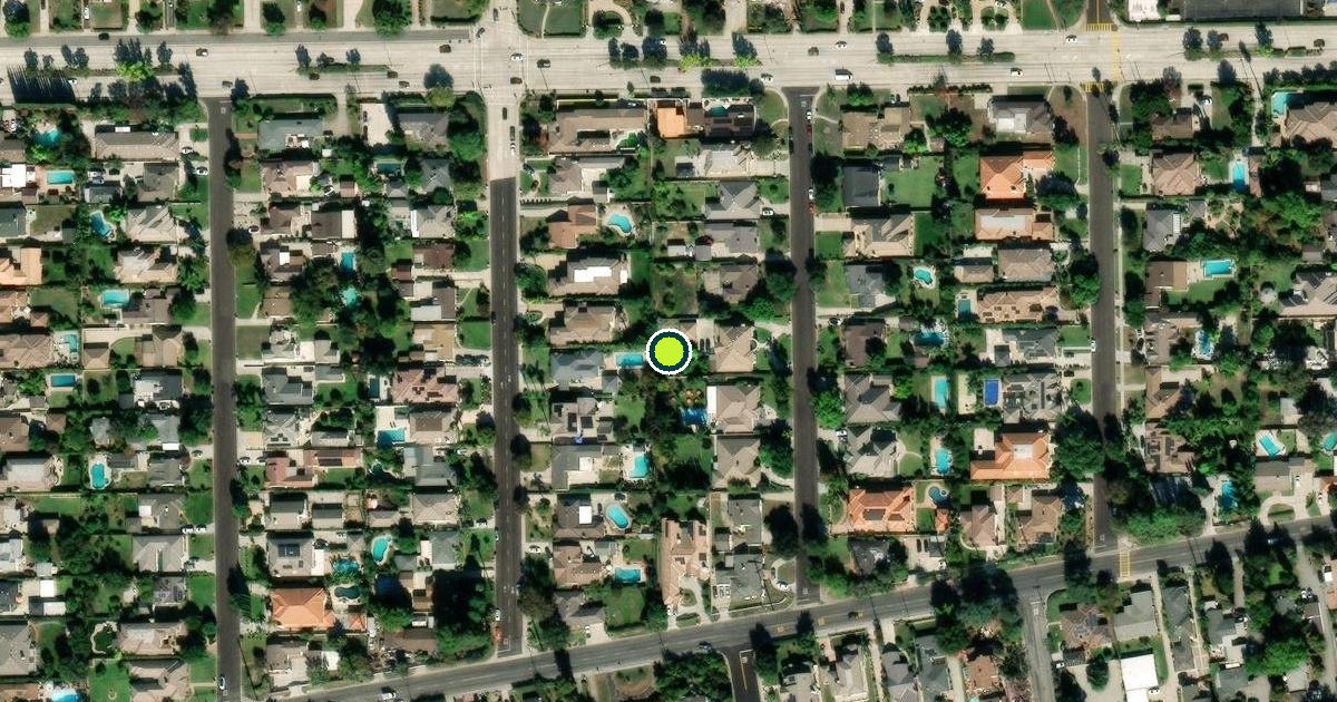 Satellite view of Arcadia Pickleball Courts