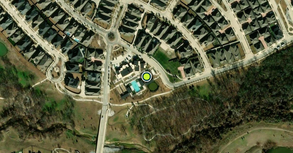 Satellite view of Arlington Pickleball Courts