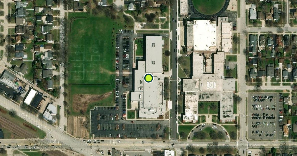 Satellite view of Arlington Ridge Center (ARC)