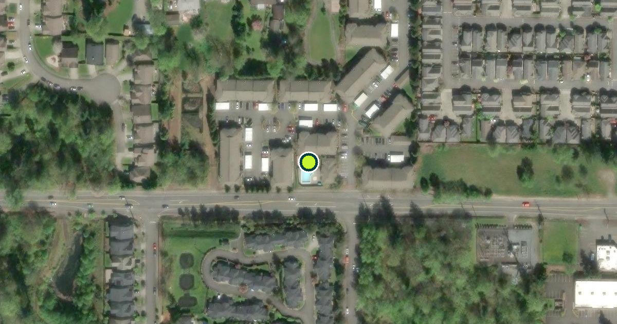 Satellite view of Auburn Pickleball Courts