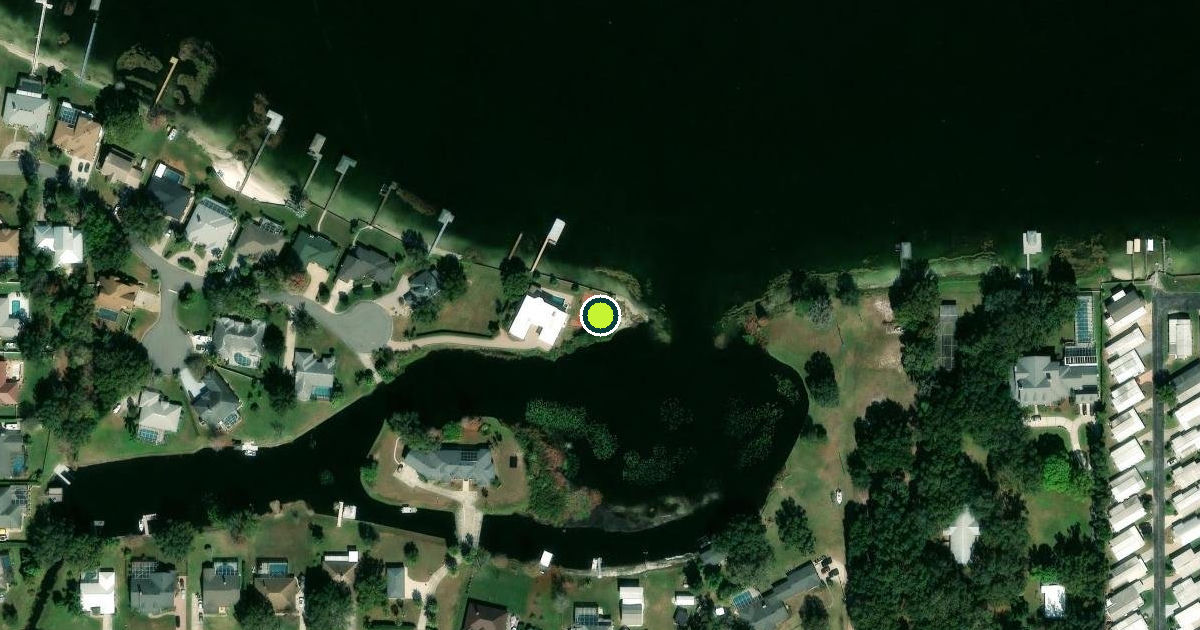 Satellite view of Auburndale Pickleball Courts