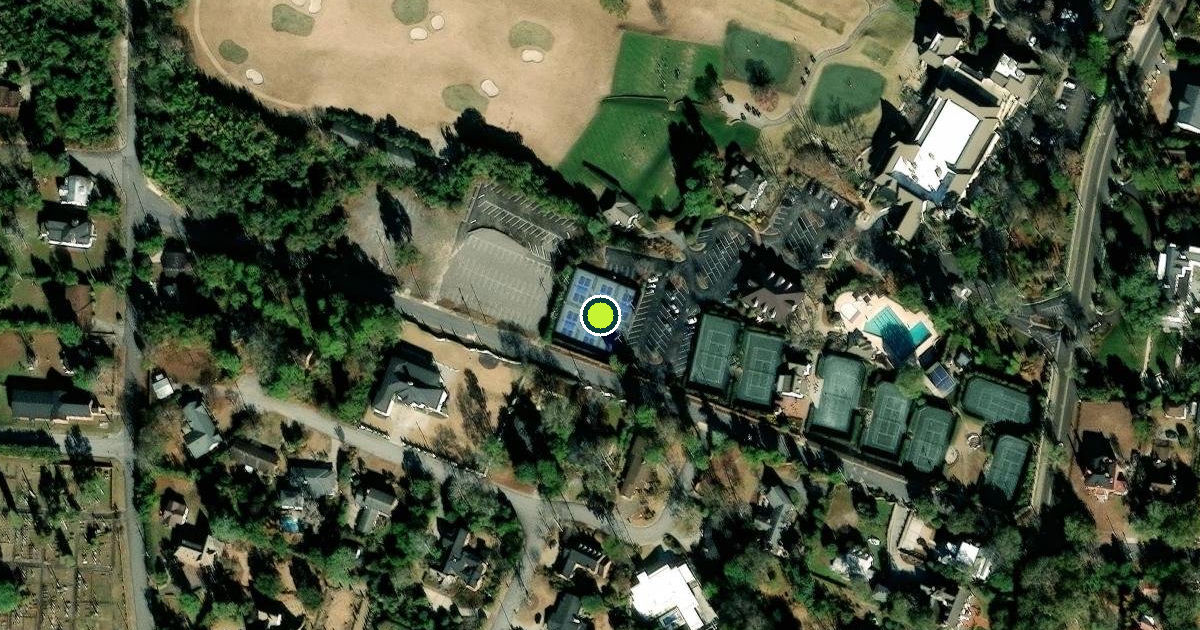 Satellite view of Augusta Pickleball Courts