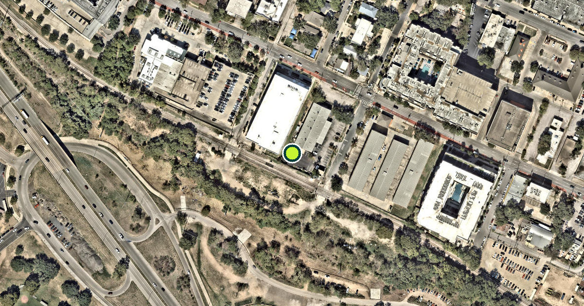 Satellite view of Austin Pickleball Courts