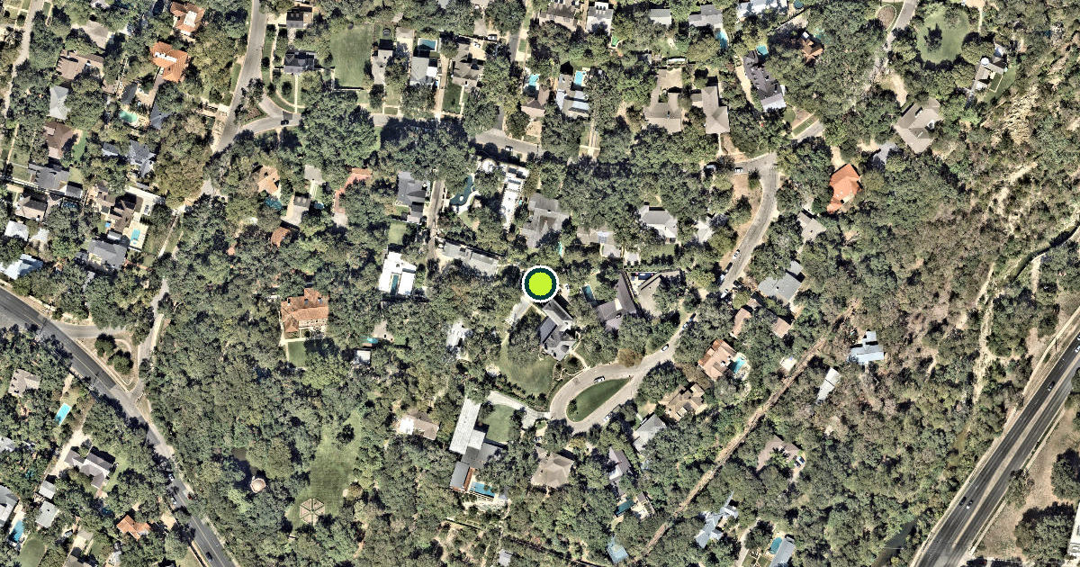 Satellite view of Austin Pickleball Courts