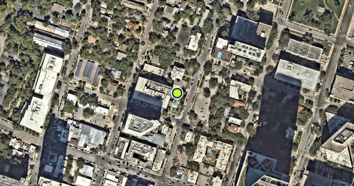 Satellite view of Austin Pickleball Courts