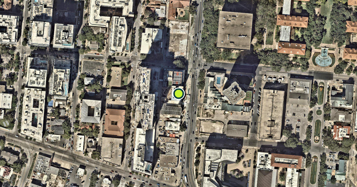 Satellite view of Austin Pickleball Courts