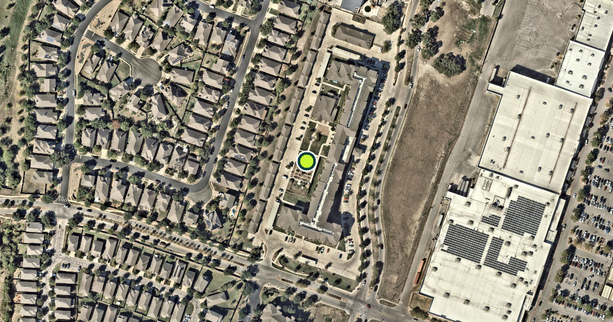Satellite view of Austin Pickleball Courts