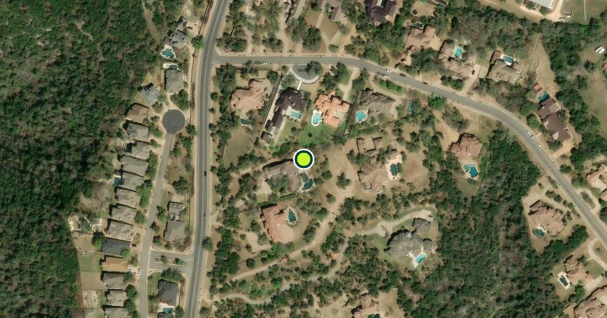 Satellite view of Austin Pickleball Courts