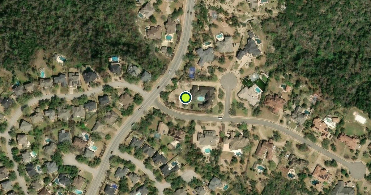 Satellite view of Austin Pickleball Courts