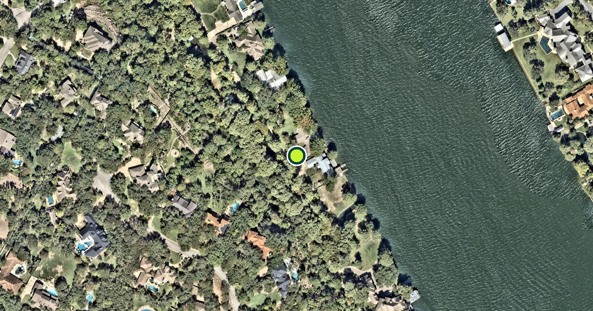 Satellite view of Austin Pickleball Courts