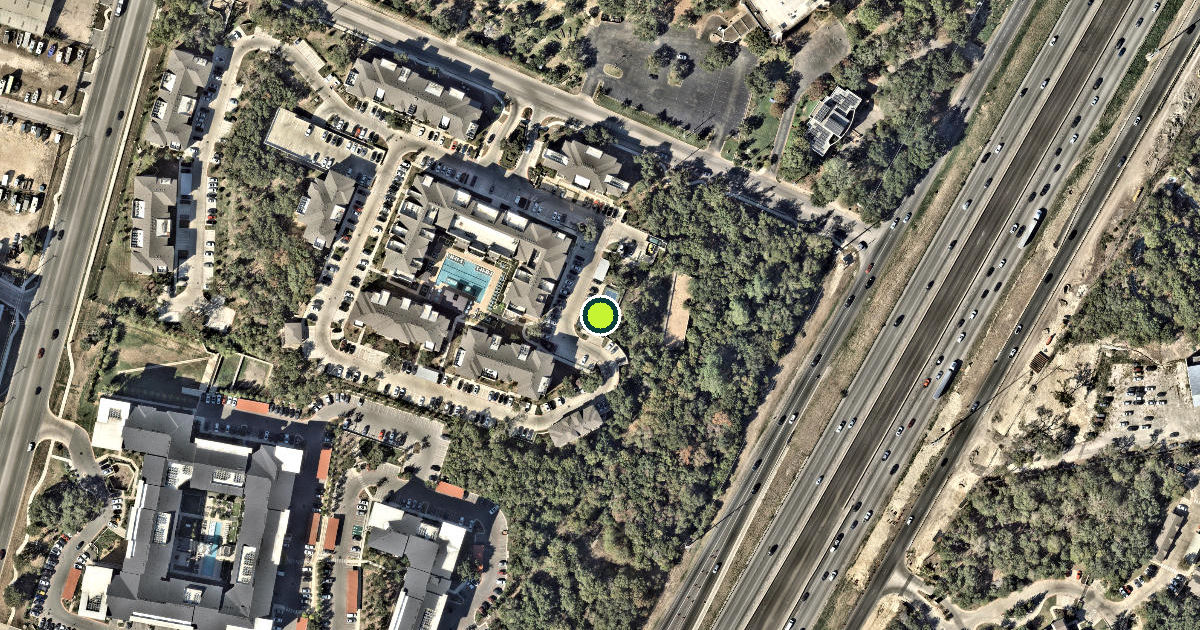 Satellite view of Austin Pickleball Courts
