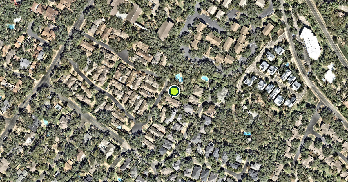 Satellite view of Austin Pickleball Courts
