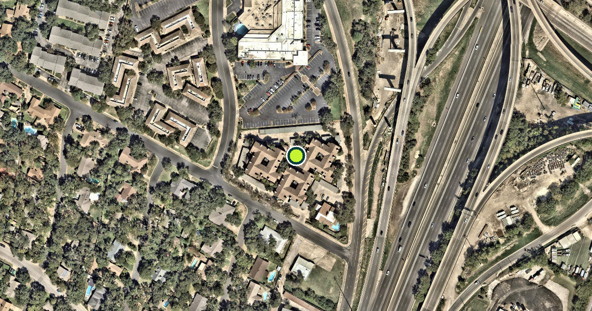 Satellite view of Austin Pickleball Courts