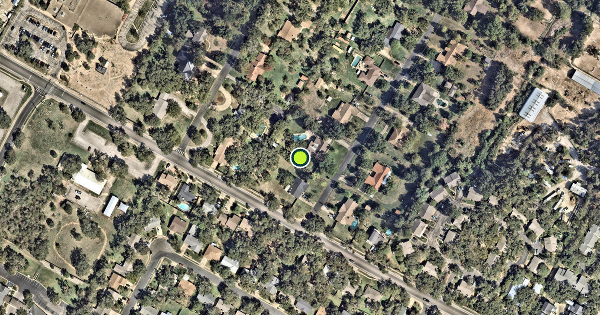Satellite view of Austin Pickleball Courts