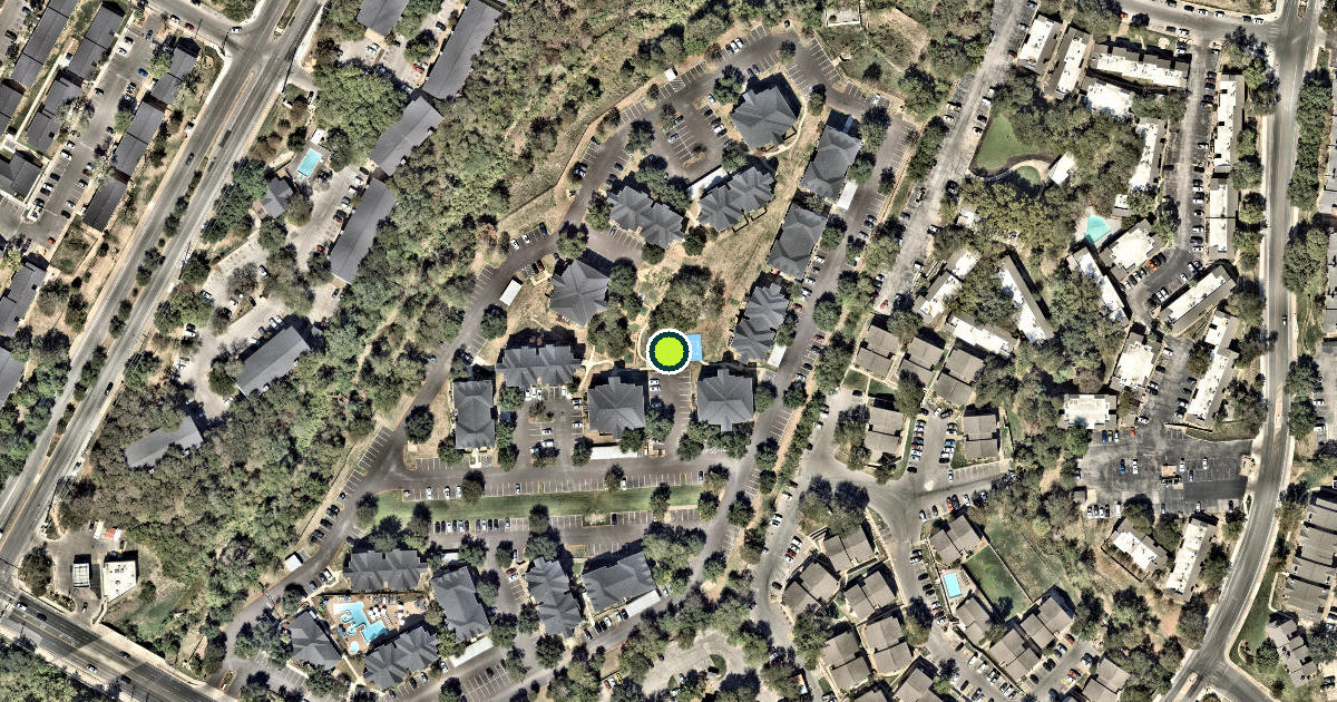 Satellite view of Austin Pickleball Courts