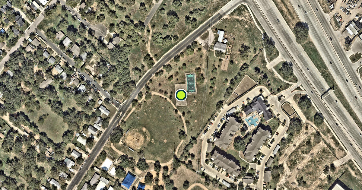Satellite view of Austin Pickleball Courts
