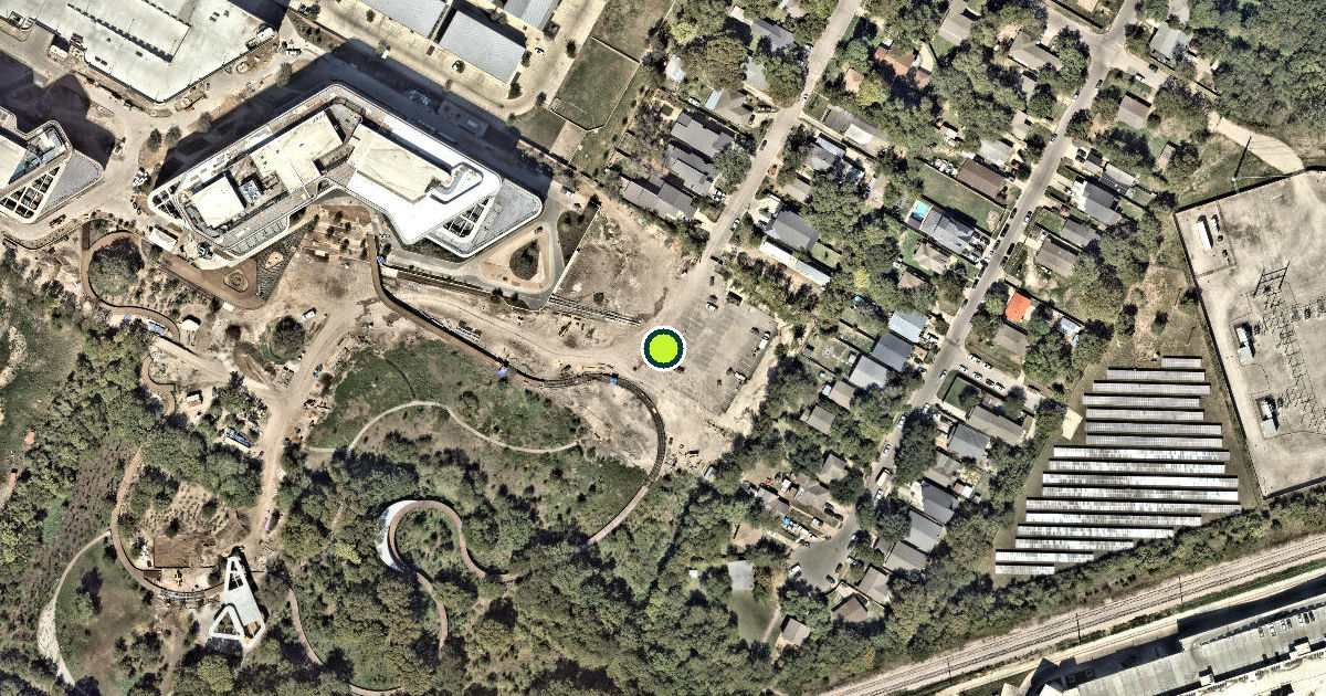Satellite view of Austin Pickleball Courts