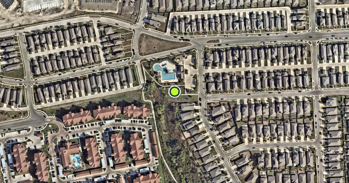 Satellite view of Austin Pickleball Courts